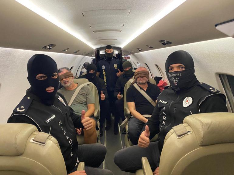 Kırmızı bültenle aranan 2 organize suç örgütü üyesi Türkiyeye getirildi