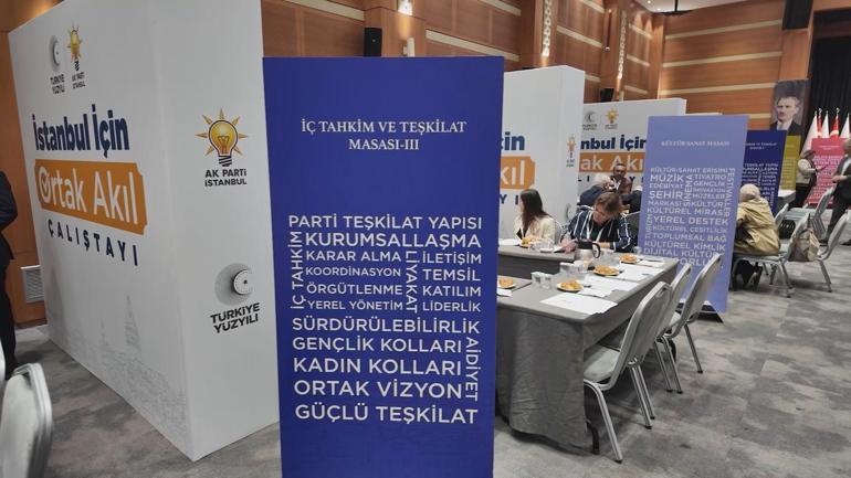 AK Partiden İstanbul’un geleceği için Ortak akıl buluşması