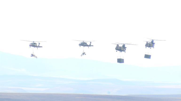 Ateş Serbest Faaliyetinde 6 silah ve sistem ilk kez kullanıldı