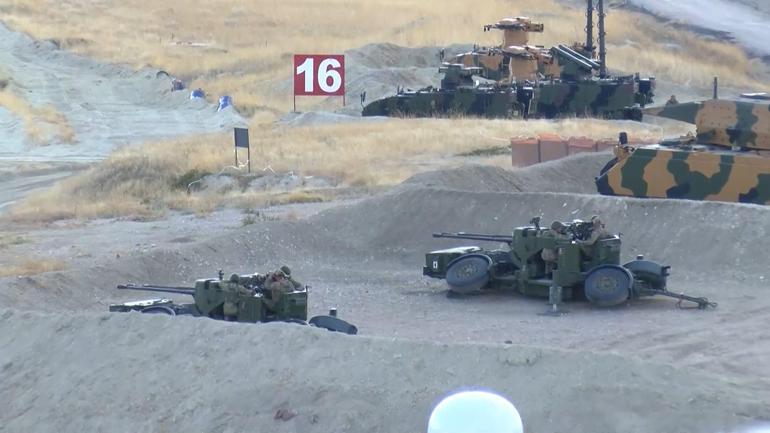 Ateş Serbest Faaliyetinde 6 silah ve sistem ilk kez kullanıldı