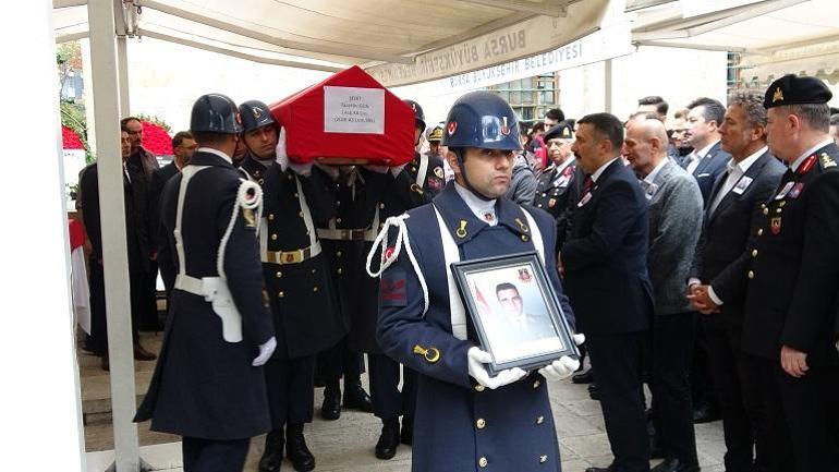 Şehit Astsubay Kıdemli Çavuş Tacettin Gün, Bursa’da toprağa verildi