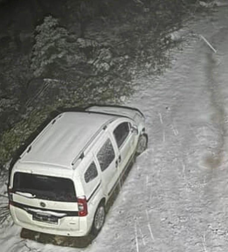 Bolu’da yaylalara kar yağdı