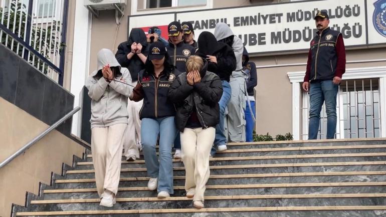 İstanbul merkezli 3 ilde fuhuş operasyonu: 20 gözalt