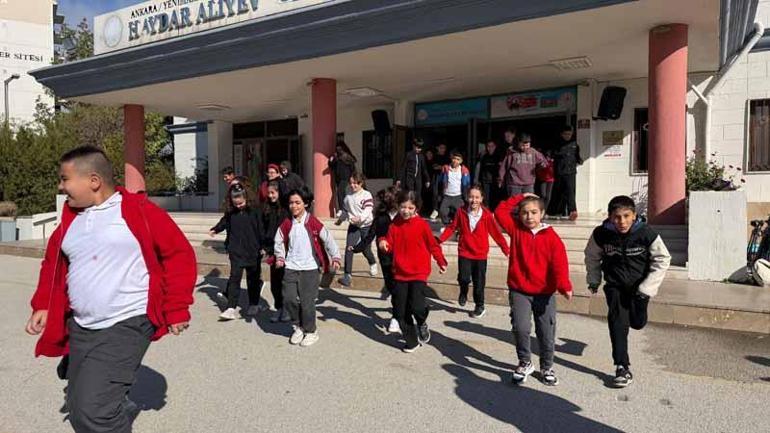 MEBden afetlere karşı okullarda eş zamanlı tatbikat