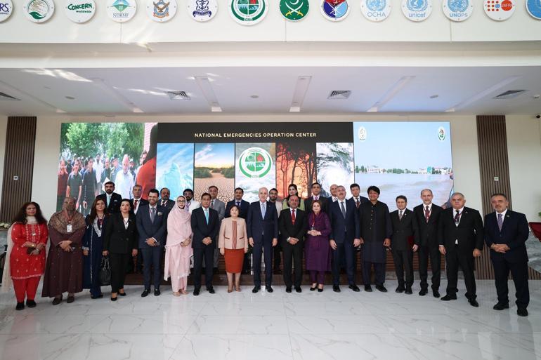 TBMM Başkanı Kurtulmuş, Pakistan Ulusal Afet Yönetimi Ajansı’nı ziyaret etti