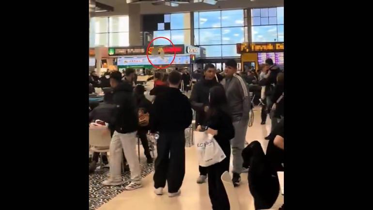 AVMde ne bakıyorsun kavgası kamerada