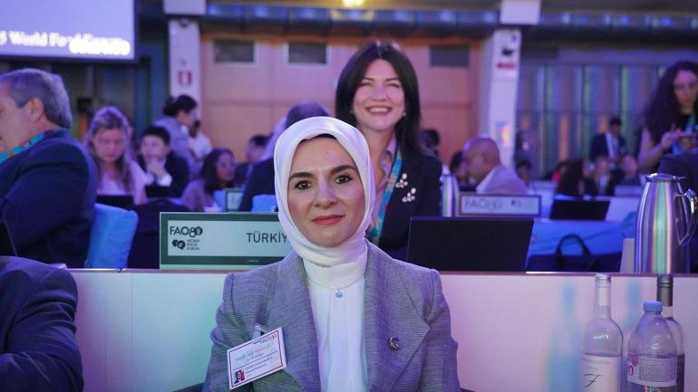Aile ve Sosyal Hizmetler Bakanı Göktaş, Romada Dünya Gıda Forumunda konuştu