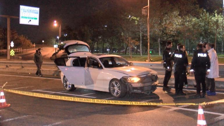 Bakırköyde polisin dur ihtarına uymadı, kaçarken 5 ekip aracına çaptı: 1 yaralı