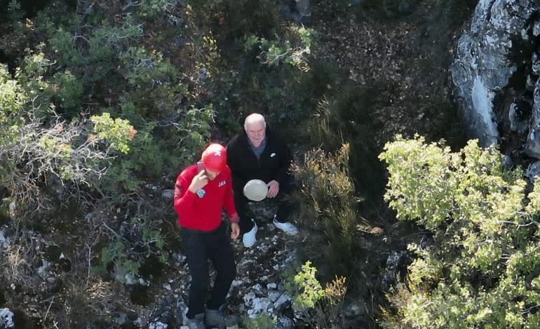 Doğa yürüyüşünde kaybolan emekli muhasebeci 4 günde bulundu