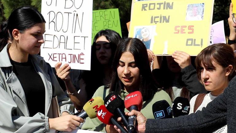 Rojin Kabaiş için yapılan yürüyüşte, üniversite öğrencisine otomobil çarptı