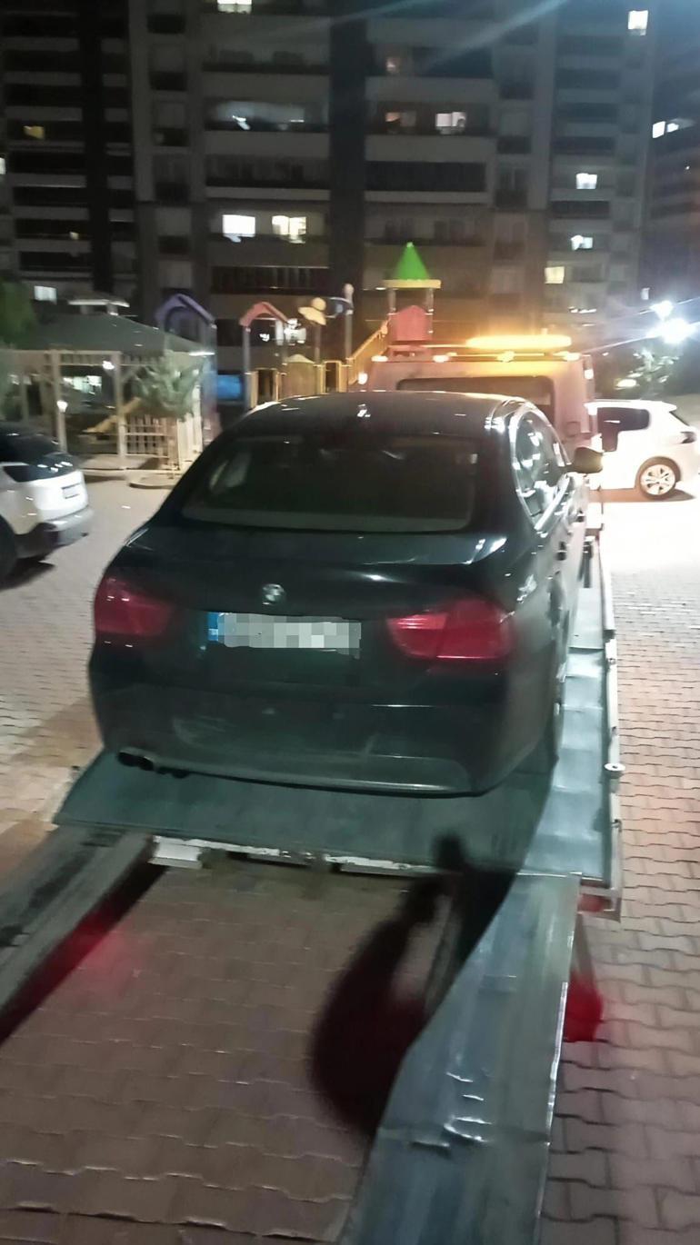 Daha önce ehliyeti iptal edilen sürücü drift yaparken yakalandı