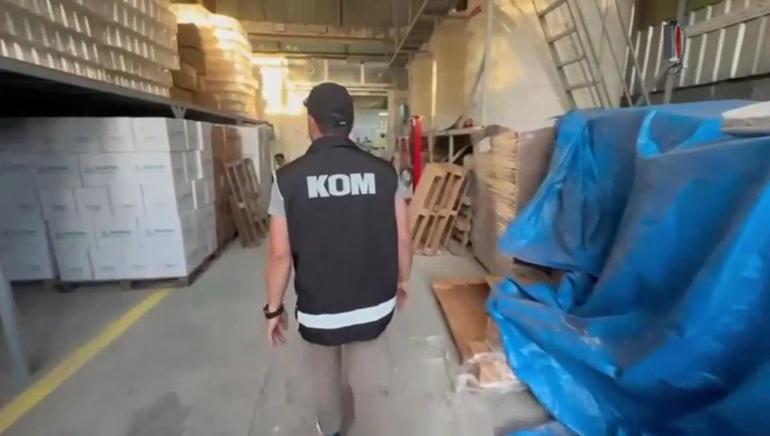 Antalyada 14 bin 884 litre sahte alkol ele geçirildi