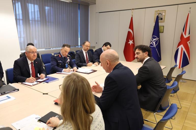 Bakan Güler, İngiltere Savunma Bakanı Healey ile görüştü