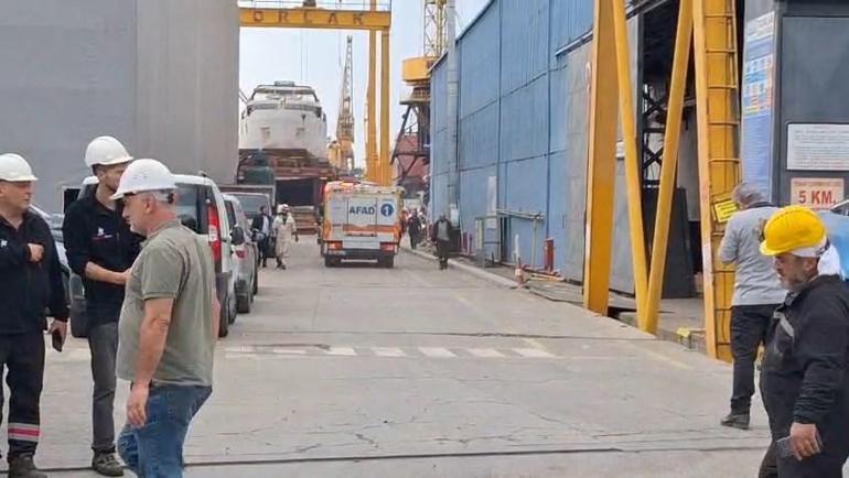 Tuzlada gemide patlama: 1 ölü 4 yaralı