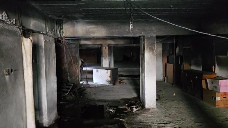 Ailesinin yaşadığı binanın bodrumunda kalan kişinin 3 gün üst üste yangın çıkardığı iddiası