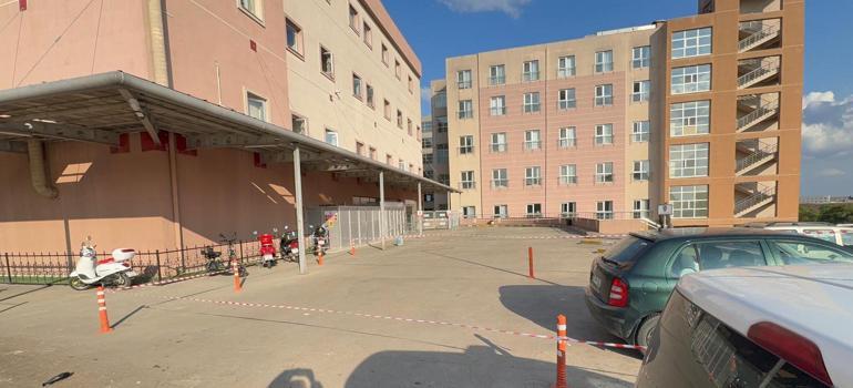 Çorluda hastanenin sigorta panelinde patlama