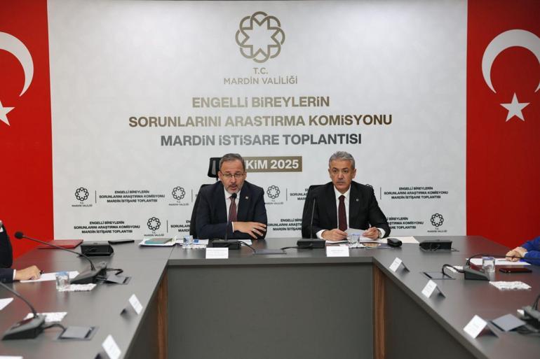 Engelli Bireylerin Sorunlarını Araştırma Komisyonu Bölgesel Toplantılarına Mardin’den başladı