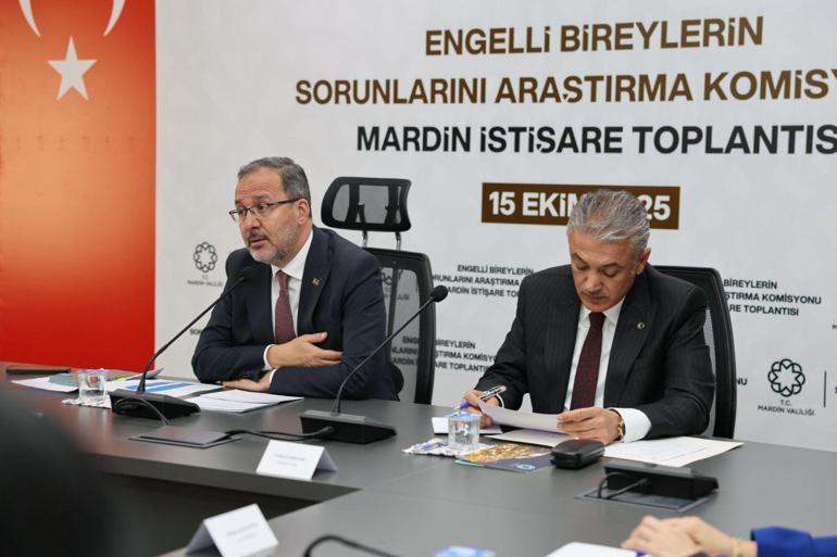 Engelli Bireylerin Sorunlarını Araştırma Komisyonu Bölgesel Toplantılarına Mardin’den başladı