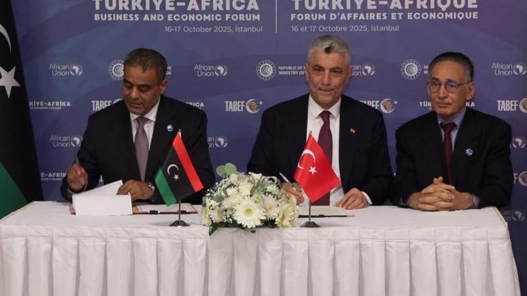 Bakan Bolat, Türkiye-Afrika Forumu’nda Libya ile mutabakat zaptı imzaladı