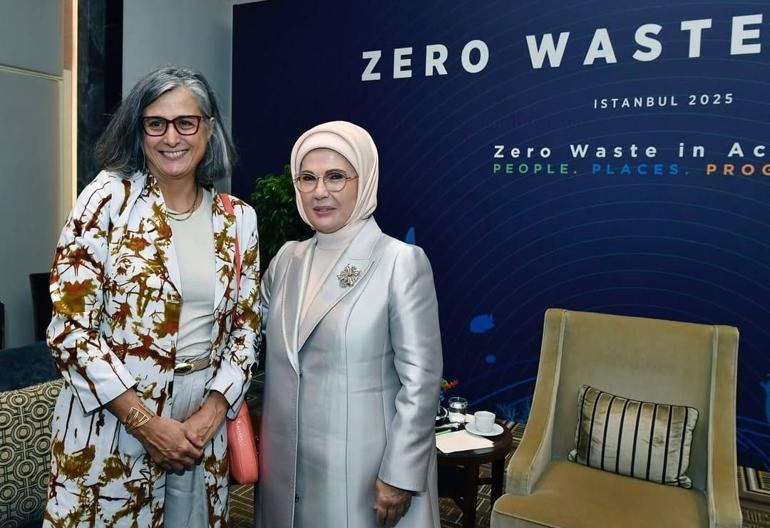 Emine Erdoğandan peş peşe önemli görüşmeler