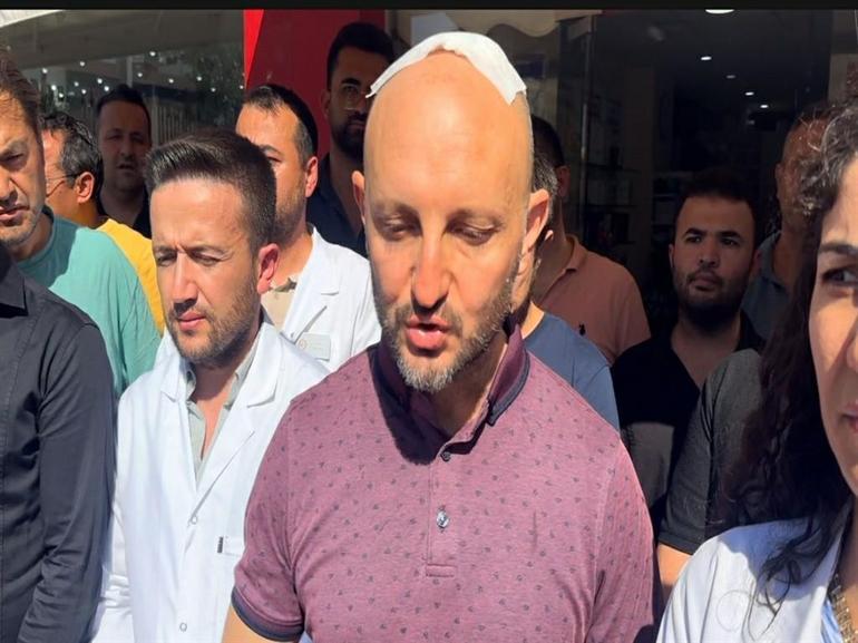 Eczacı teknisyenine sopayla saldıran şüpheli tutuklandı; darp anı kamerada