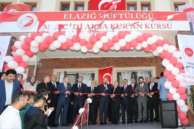 Bilal Erdoğan Elazığ’da Kur’an kursu açılışına katıldı