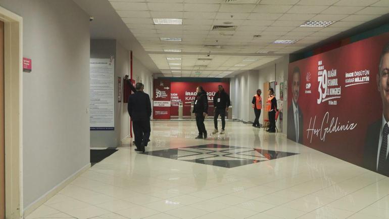CHPnin 39uncu Olağan İstanbul İl Kongresi yapılıyor