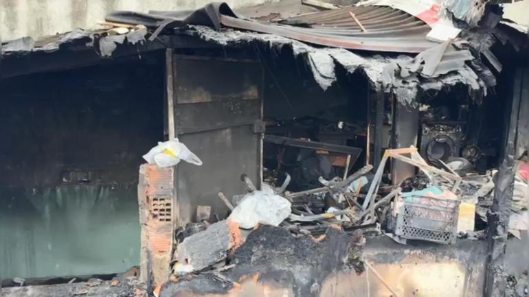 Beyoğlu’nda sevgilisinin iş yerine almadığı kadın binayı kundakladı