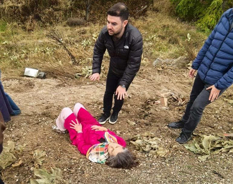 Denizli’de tur otobüsü devrildi; 1 ölü, 32 yaralı