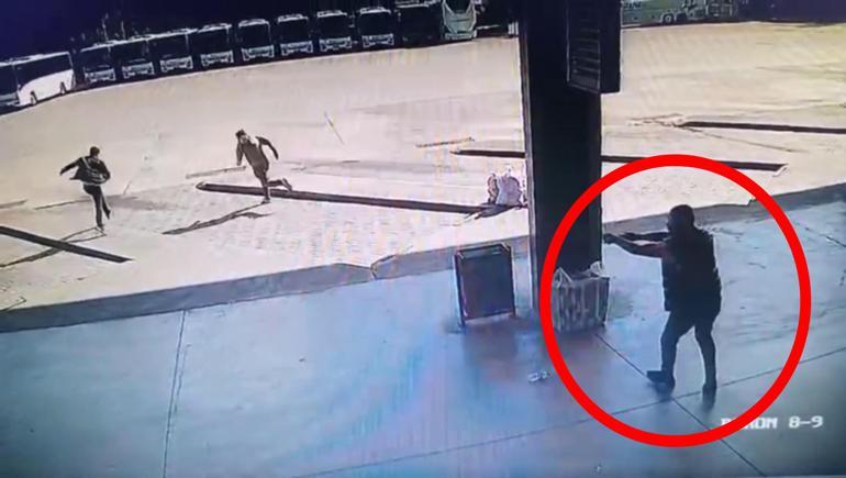 Otogarda etrafa ateş açtı, polis tarafından bacağından vurulup yakalandı