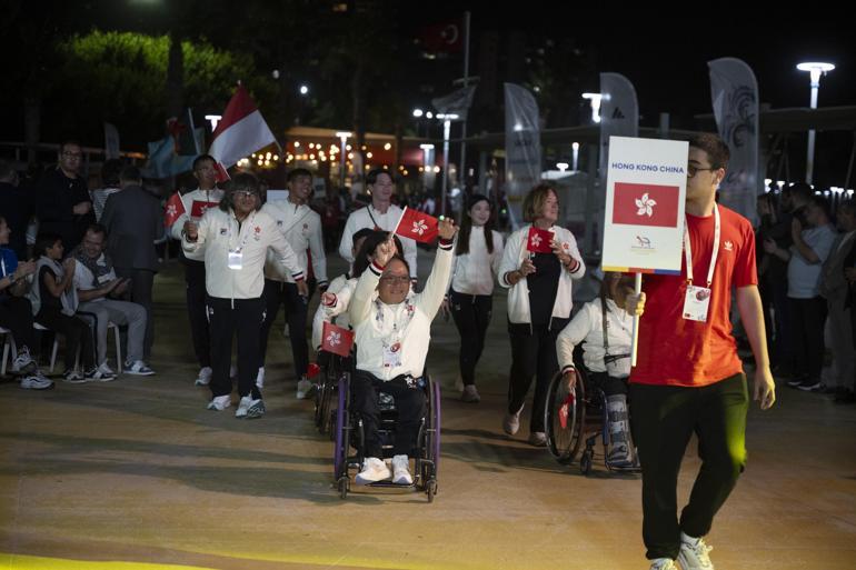 Dünya Bedensel Engelliler Plaj Oyunlarının açılış töreni yapıldı