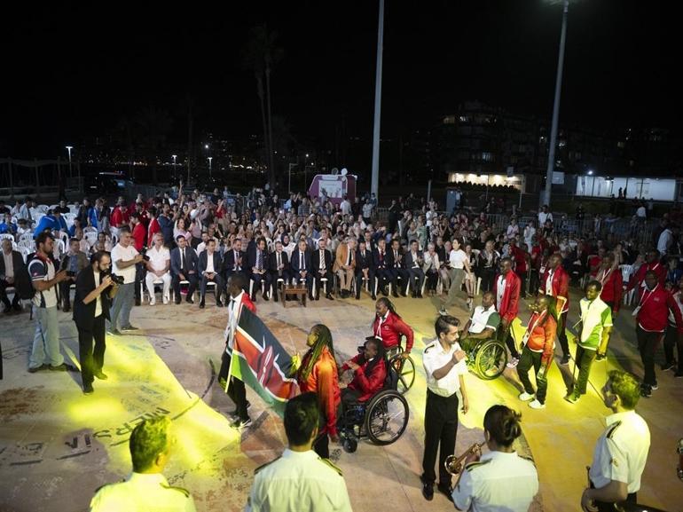 Dünya Bedensel Engelliler Plaj Oyunlarının açılış töreni yapıldı