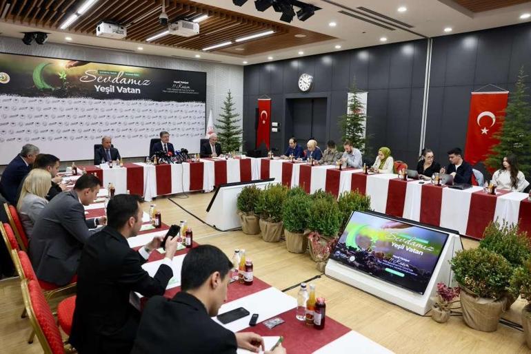 Bakan Yumaklı: Ülke sathında Yeşil Vatan Seferberliği başlatıyoruz