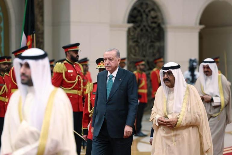 Cumhurbaşkanı Erdoğan, Kuveytte