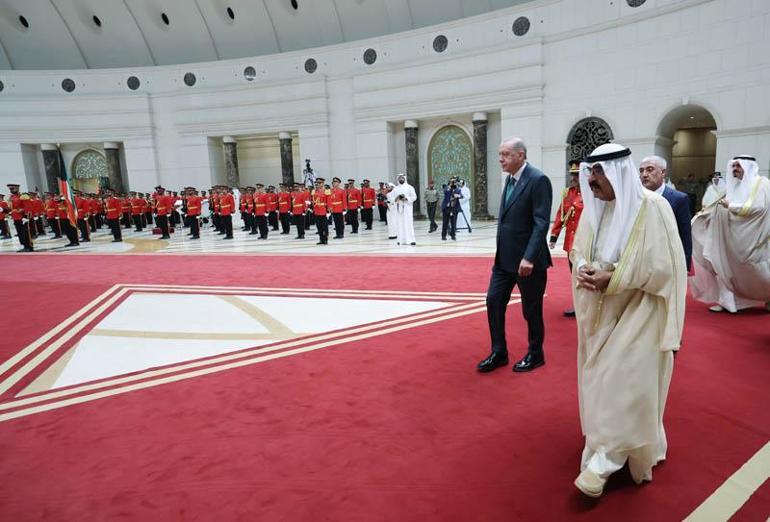 Cumhurbaşkanı Erdoğan, Kuveytte