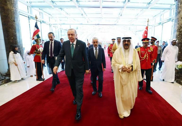 Cumhurbaşkanı Erdoğan, Kuveytte