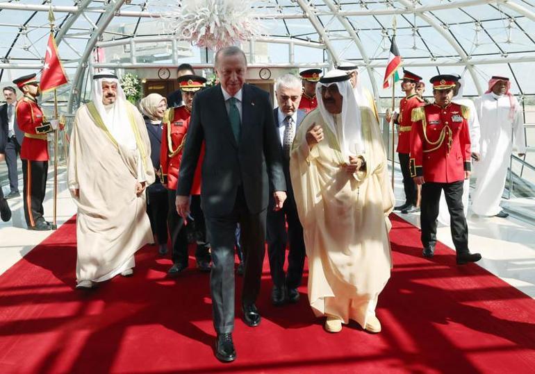 Cumhurbaşkanı Erdoğan, Kuveytte