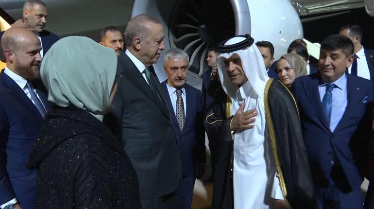 Cumhurbaşkanı Erdoğan, Katarda