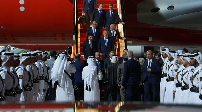 Cumhurbaşkanı Erdoğan, Katarda