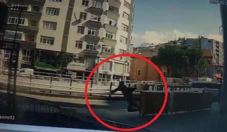 Polisten kaçarken düşüp yakalandı, üzerinden uyuşturucu madde çıktı