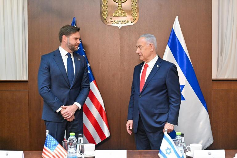 ABD Başkan Yardımcısı JD Vance, Netanyahu ile görüştü