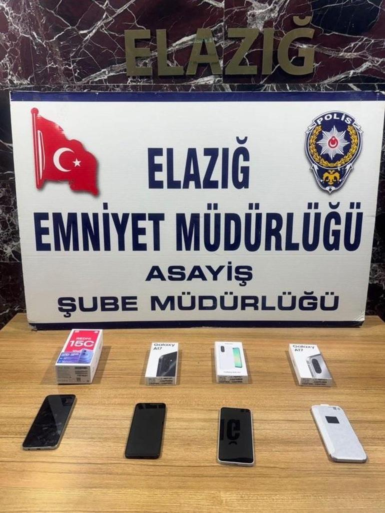 Elazığda iş yerinden hırsızlık yapan şüpheli tutuklandı