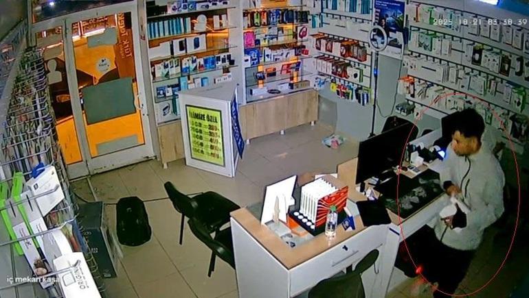 Elazığda iş yerinden hırsızlık yapan şüpheli tutuklandı