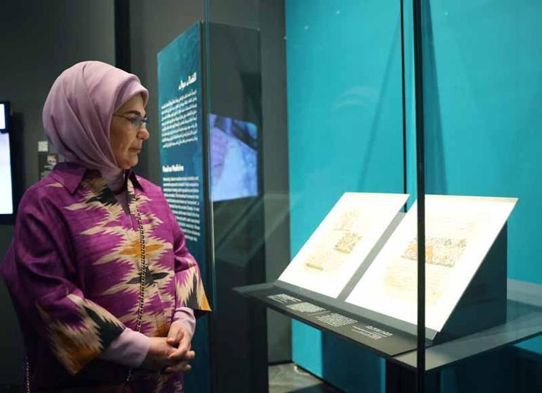 Emine Erdoğan, Katarda İslam Eserleri Müzesini ziyaret etti