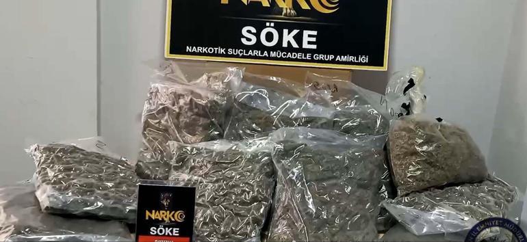 Sürücüsünün ‘dur’ ihtarına uymadığı otomobilden uyuşturucu çıktı; 2 tutuklama