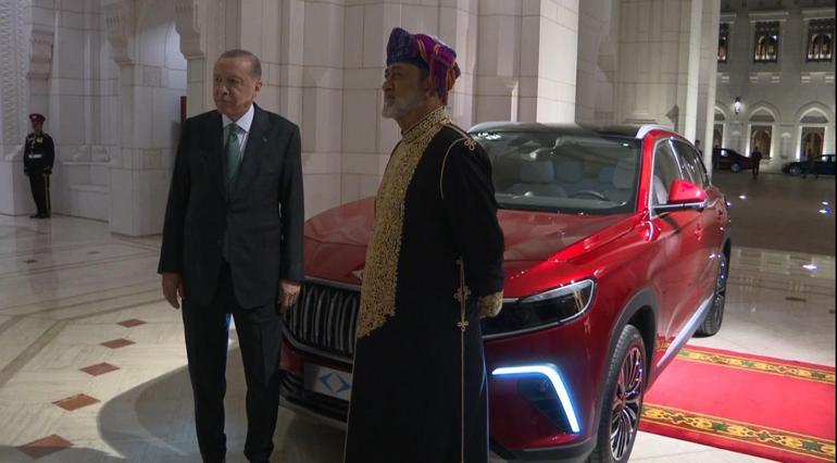 Cumhurbaşkanı Erdoğan, Umman Al Alam Sarayı’nda