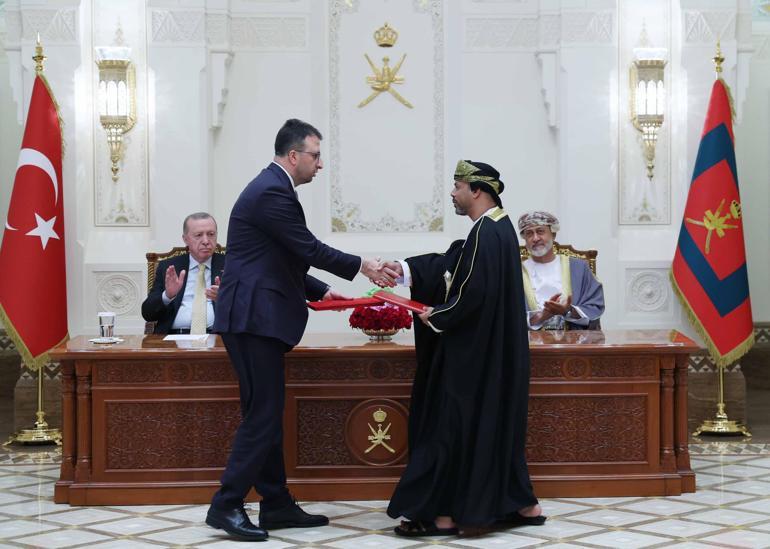 Türkiye ile Umman arasında anlaşmalar imzalandı