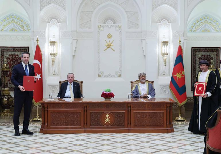 Türkiye ile Umman arasında anlaşmalar imzalandı