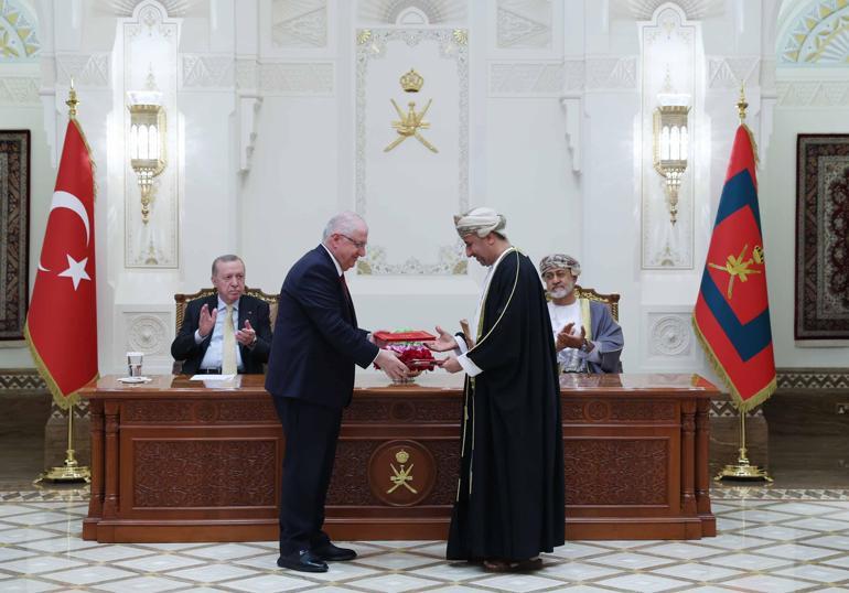 Türkiye ile Umman arasında anlaşmalar imzalandı