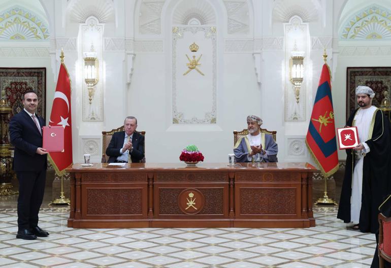 Türkiye ile Umman arasında anlaşmalar imzalandı